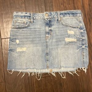 Aéropostale denim skirt size 6